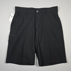 NWT G.H. Bass Men's W32 L10.5 Explorer Performance Hybrid Shorts Black Quick Dry